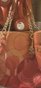 Coach Peyton Inlaid Tote